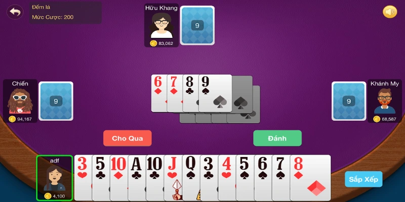 Nắm vững quy định kết thúc ván tiến lên